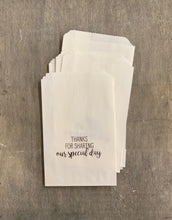 Load image into Gallery viewer, Printed Paper Bags - Favor Bags - Brown Bags White Bags - Coffee Bags - Coffee Favors - Candy Bags - Treat Bags - Free US Shipping