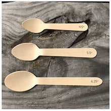 Load image into Gallery viewer, Personalized Wooden Utensils Available in Three Sizes - Your Names - FREE U. S. SHIPPING