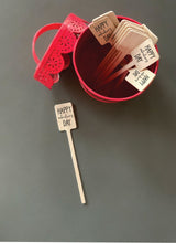 Load image into Gallery viewer, love you A LATTE Natural Brown Coffee Tea or Cocoa Gift Packs, Cups & Sleeves with Lids or Stirrers - CuteGift - Graphic Choice