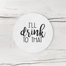Load image into Gallery viewer, Heavy Pulpboard (2mm THICK) Standard Disposable Paper Coasters - Choose Your DESIGN