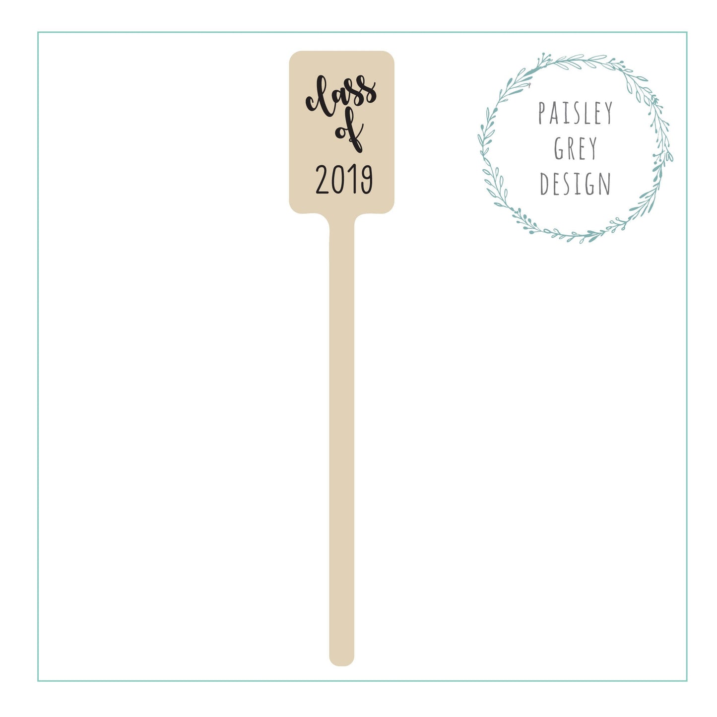 Wooden Drink Stirrers- Wood Coffee Stir Sticks - Cupcake Picks - Choose Your Design - FREE U. S. SHIPPING