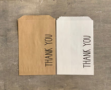 Load image into Gallery viewer, Printed Paper Bags - Favor Bags - Brown Bags White Bags - Coffee Bags - Coffee Favors - Candy Bags - Treat Bags - Free US Shipping