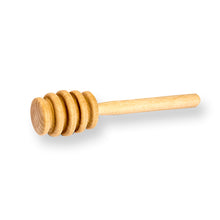 Load image into Gallery viewer, Personalized Wooden Honey Dipper in Two Sizes - Custom Text or Graphic - Font Choice - Wedding - Business - Gift Packaging