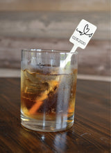 Load image into Gallery viewer, Monogram Personalized Wooden Drink Stirrers or Cupcake Picks - CUSTOM MONOGRAM - Font Choice