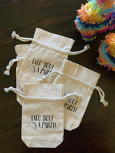 Load image into Gallery viewer, Taco 'Bout a Baby - Taco 'Bout a Party - Taco Fiesta Themed Party - Cup Sleeves, Cups, Lids, Stirrers, Cotton Bags - FREE SHIPPING!