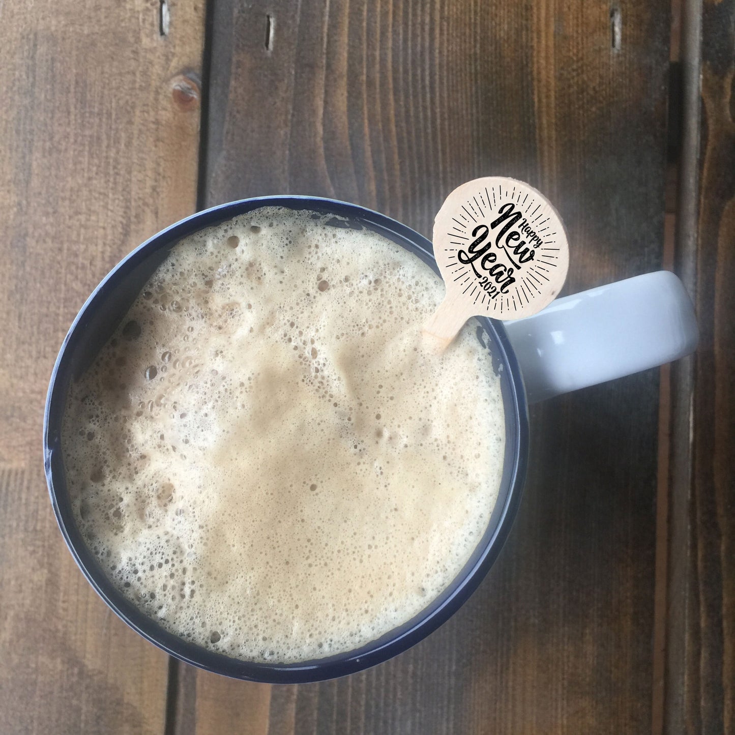 New Year Coffee Boxed Gift Sets or Bulk Brown Kraft Sleeves, White Cups and Black Lids -New Year Hostess or Corporate Gift