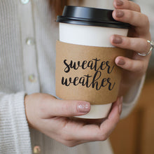 Load image into Gallery viewer, Holiday Themed Coffee Sleeves - Large Parties and Events, Gifting, Christmas Hostess or Corporate Gift - Choose Quantity
