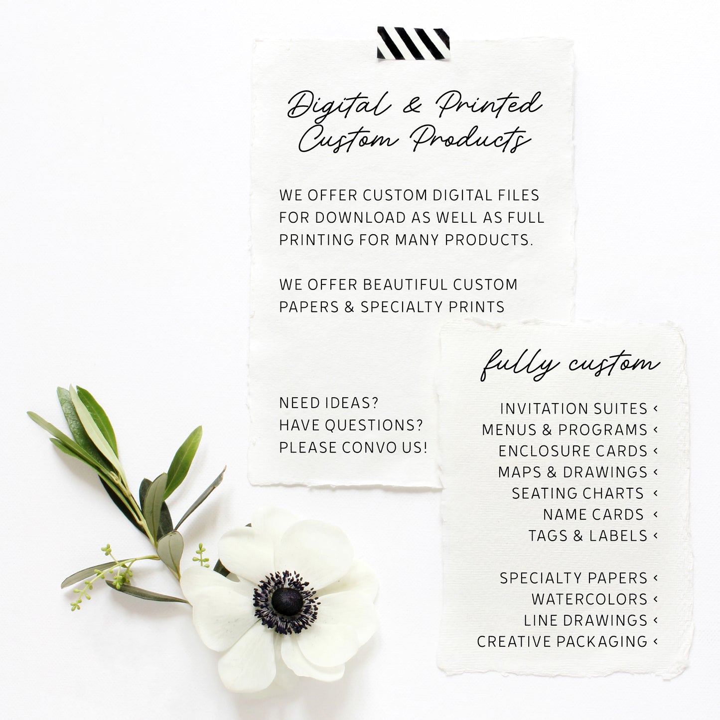 Printed Wooden Stir Sticks or Cupcake Picks for Mom