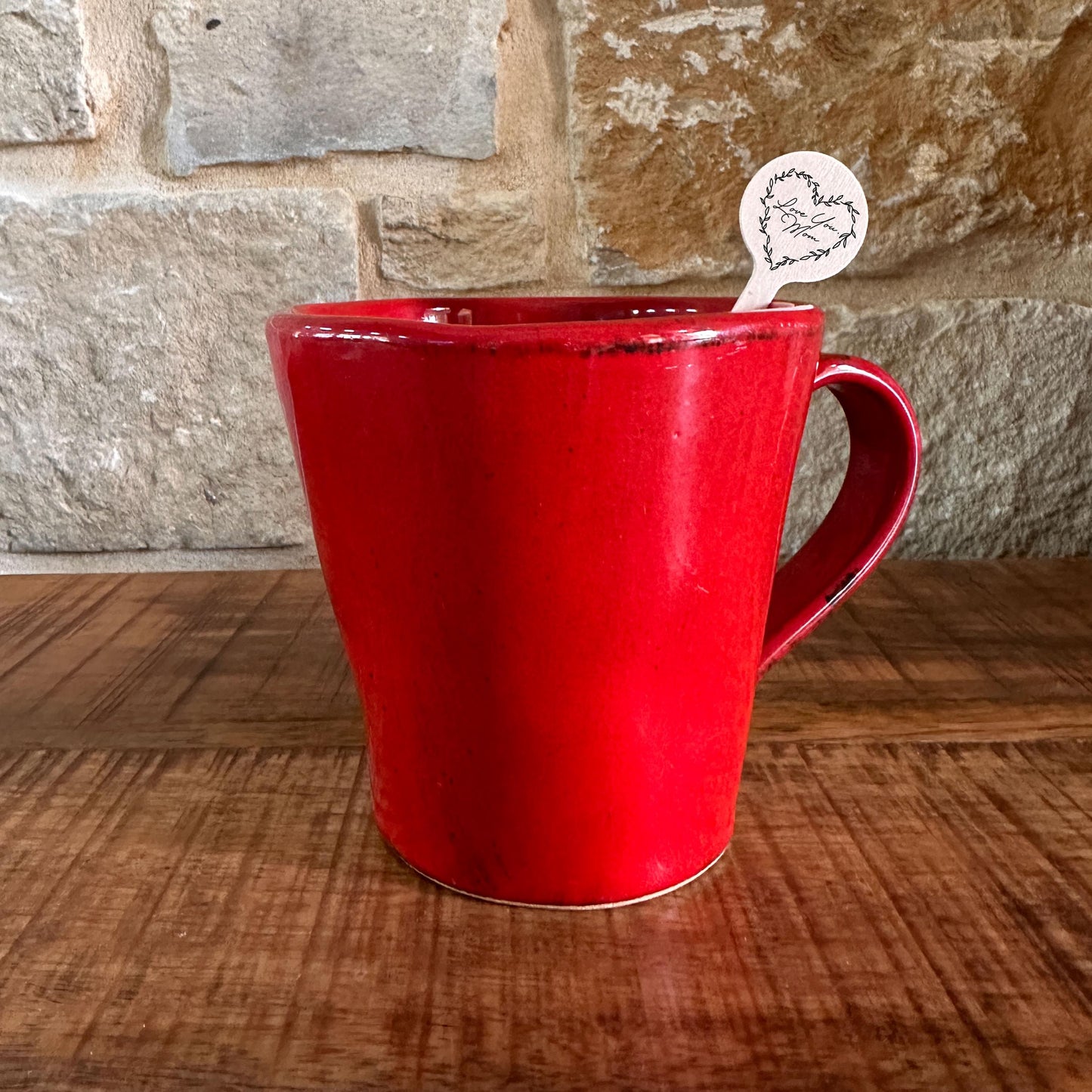 Printed Wooden Stir Sticks or Cupcake Picks for Mom