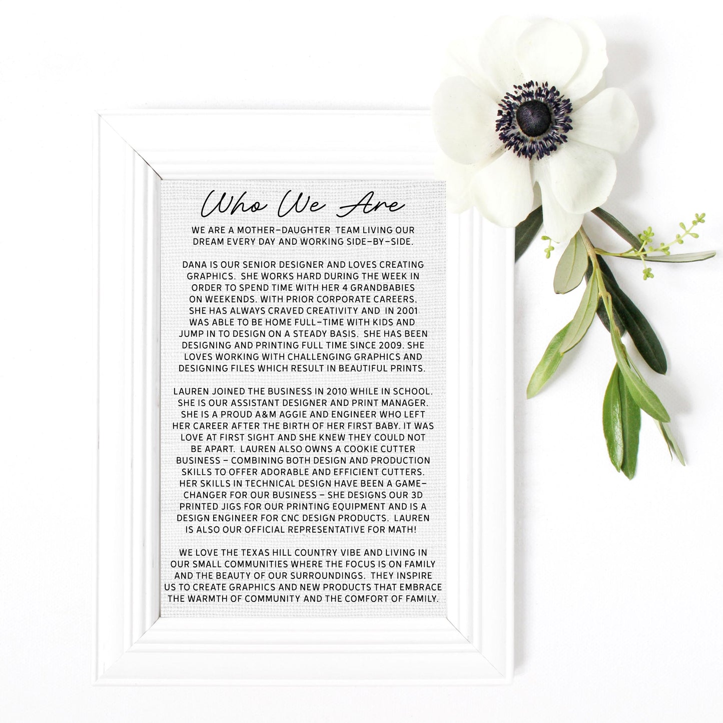 Printed Wooden Stir Sticks or Cupcake Picks for Mom