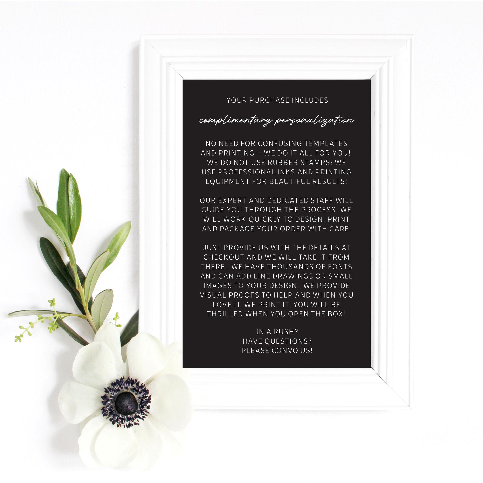 Custom Printed Cotton Cocktail Napkins