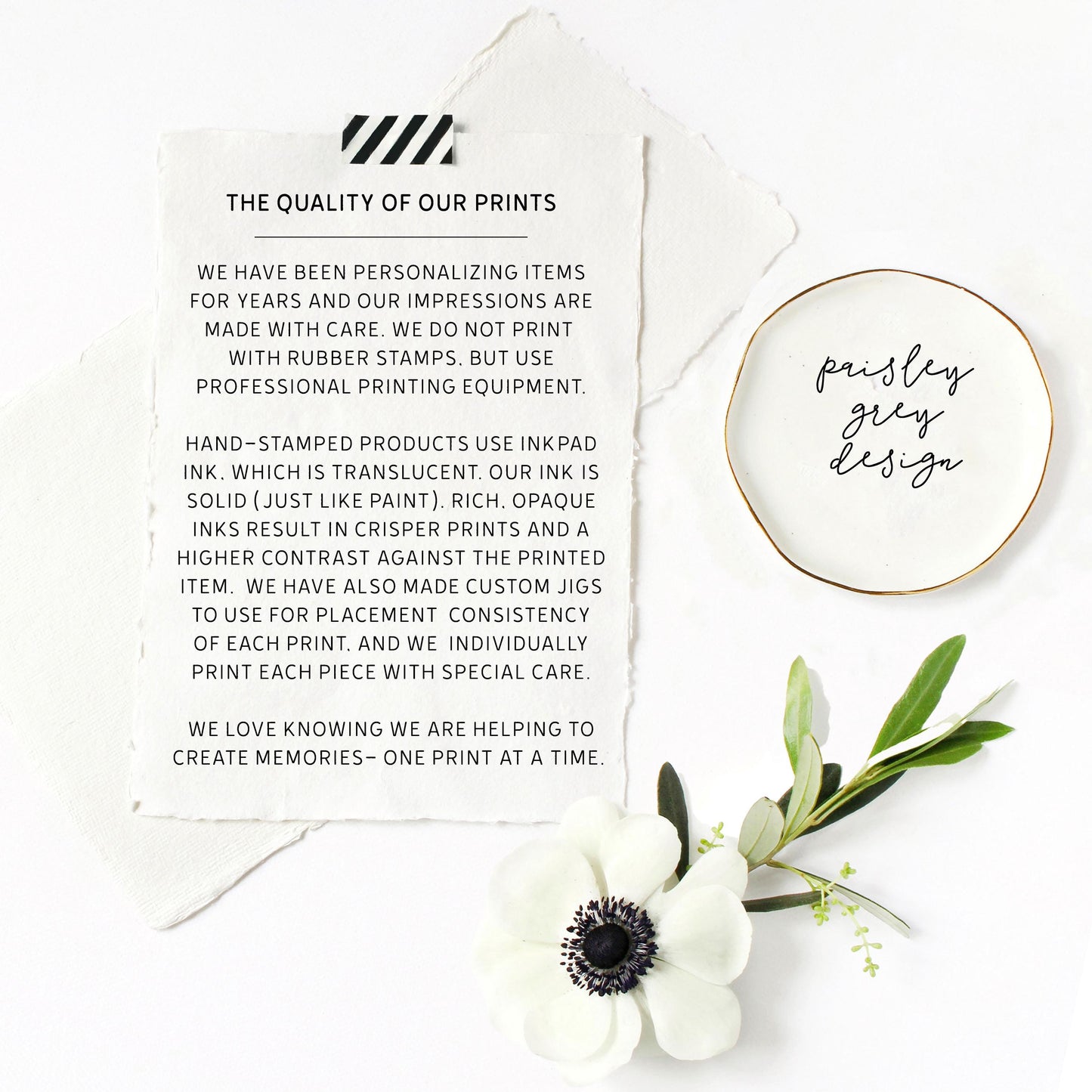 Custom Printed Cotton Cocktail Napkins