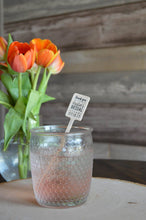 Load image into Gallery viewer, Personalized Wooden Drink Stirrers or Cupcake Picks - Custom Text or Graphic - Font Choice