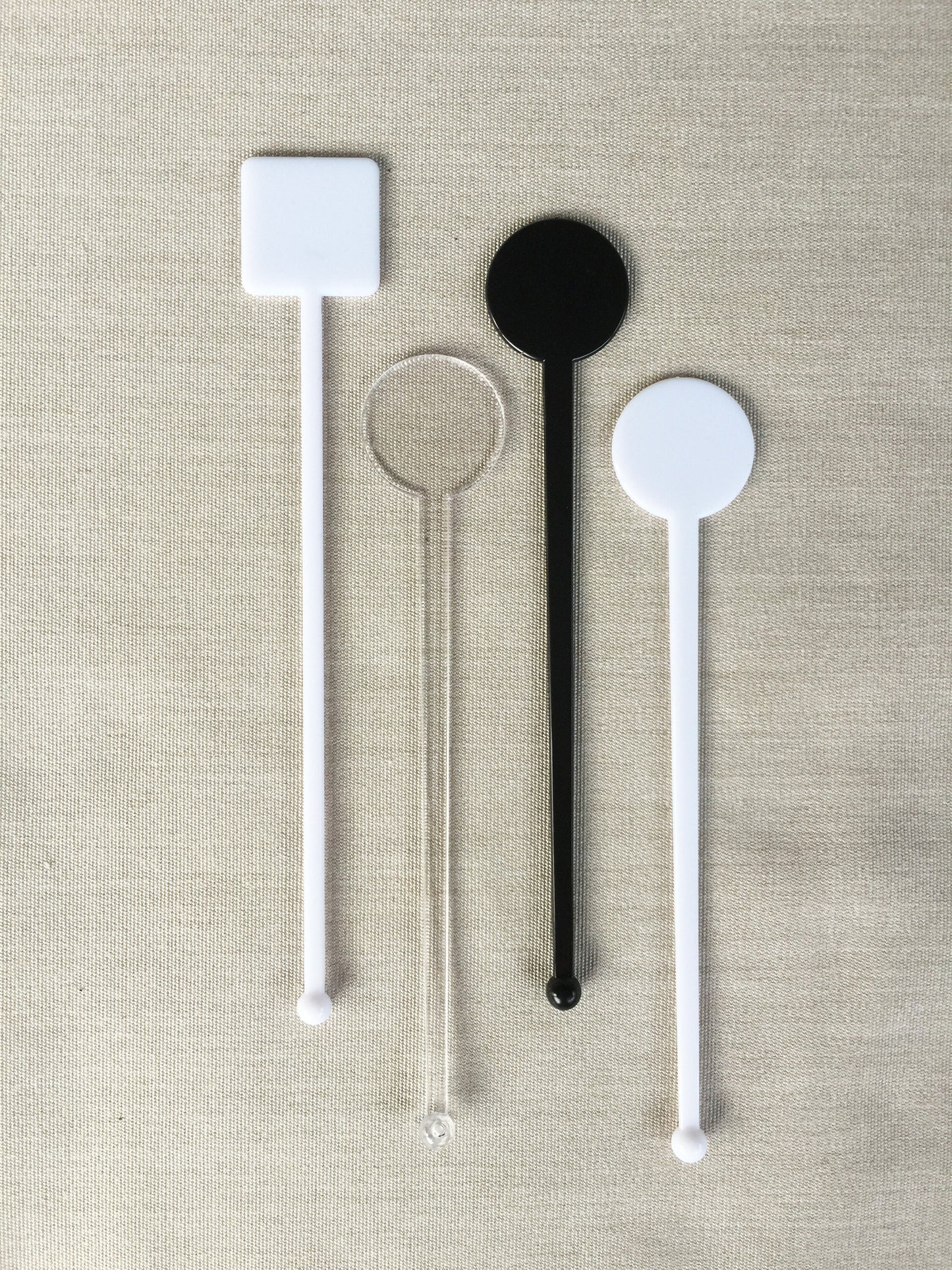 Wooden Drink Stirrers- Wood Coffee Stir Sticks - Cupcake Picks - Choose Your Design - FREE U. S. SHIPPING