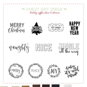 Holiday Gift Sets - Coffee Gift - Coffee Lovers - Boxed - baby it's cold outside - JOY - Christmas Gift - Corporate Gift - Free US Shipping