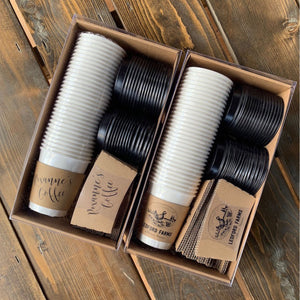 love you A LATTE Natural Brown Coffee Tea or Cocoa Gift Packs, Cups & Sleeves with Lids or Stirrers - CuteGift - Graphic Choice