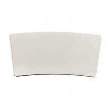 Load image into Gallery viewer, BLANK 8 Ounce Paper Coffee Sleeves - Jackets - Insulating - Hot or Cold - Unprinted - Your Color Choice