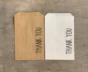 Printed Paper Bags - Favor Bags - Brown Bags White Bags - Coffee Bags - Coffee Favors - Candy Bags - Treat Bags - Free US Shipping