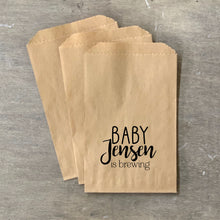 Load image into Gallery viewer, Printed Paper Bags - Favor Bags - Seed Bags - Coffee Favors - Candy Bags - Treat Bags - FREE U. S. SHIPPING