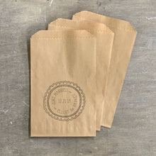 Load image into Gallery viewer, Printed Paper Bags - Favor Bags - Seed Bags - Coffee Favors - Candy Bags - Treat Bags - FREE U. S. SHIPPING