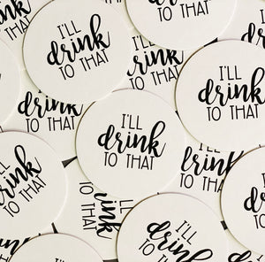 Heavy Pulpboard (2mm THICK) Standard Disposable Paper Coasters - Choose Your DESIGN