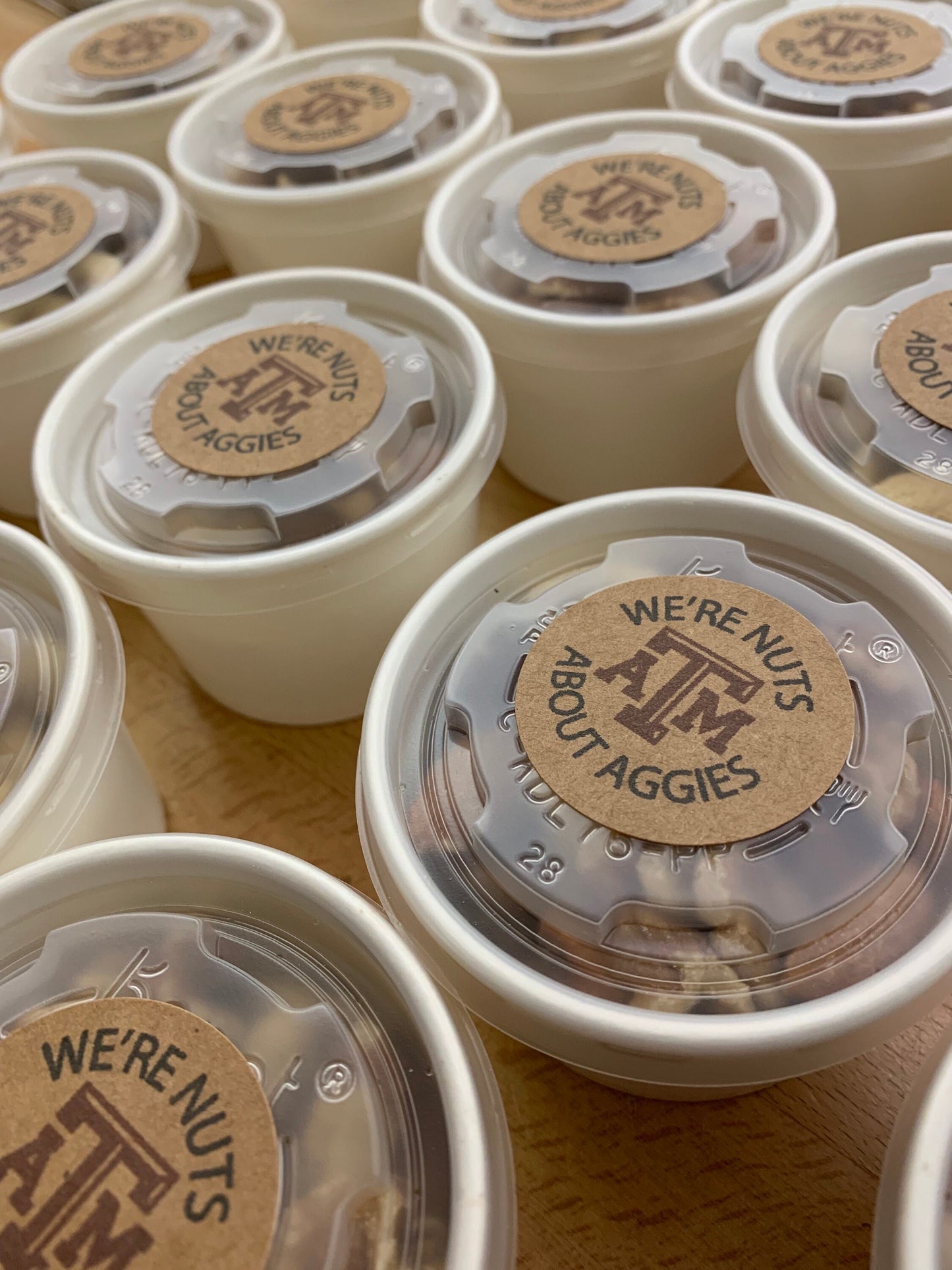 FREE U.S. Shipping - Ready to Ship - Food Storage Kits - Two Sizes - Cups, Lids and Stickers for Food Labeling