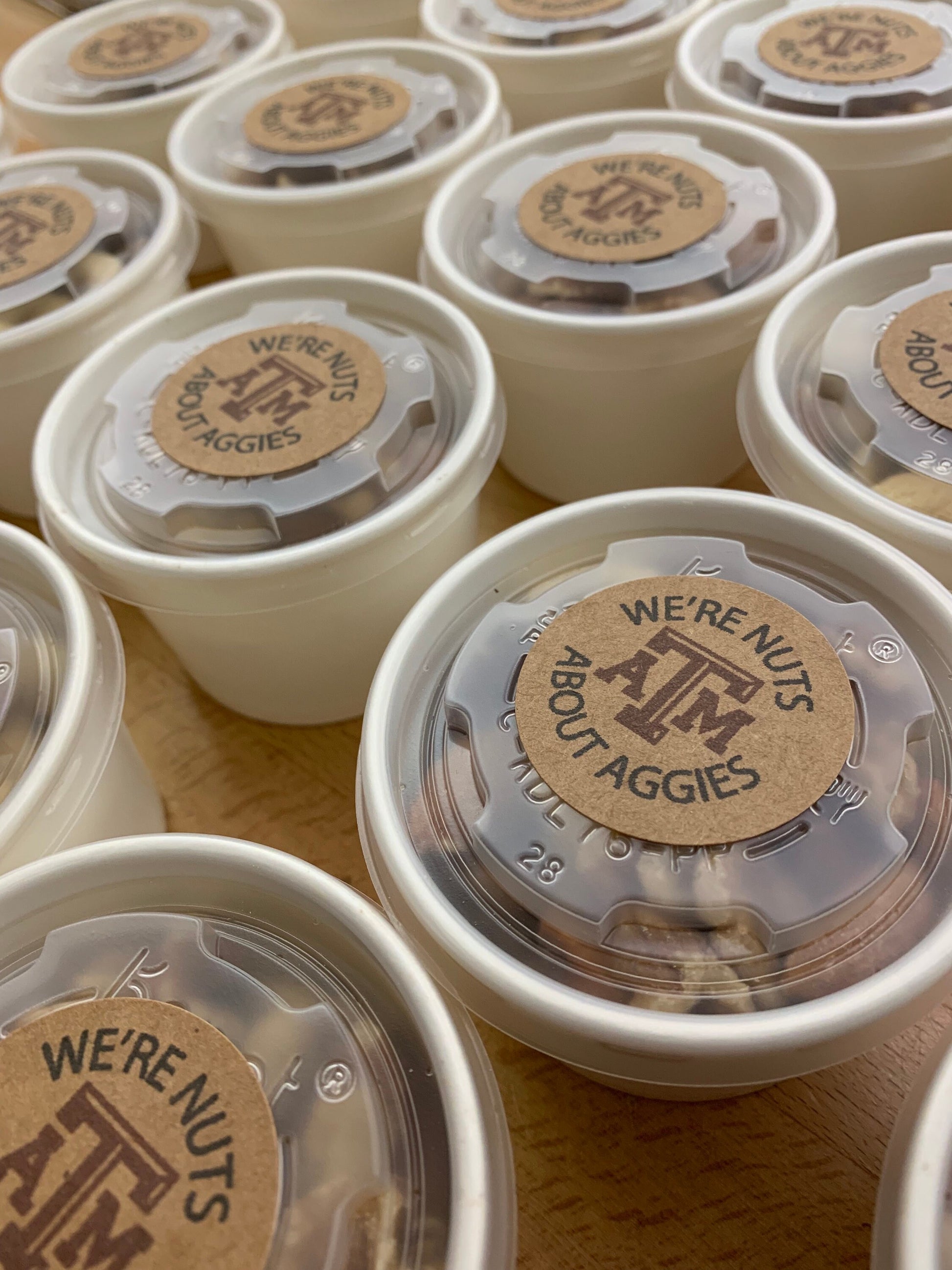 FREE U.S. Shipping - Ready to Ship - Food Storage Kits - Two Sizes - Cups, Lids and Stickers for Food Labeling