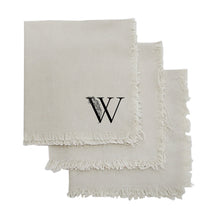 Load image into Gallery viewer, Personalized 16 Inch Linen Frayed Edge Napkin - Shop Design Choice - FREE U. S. SHIPPING