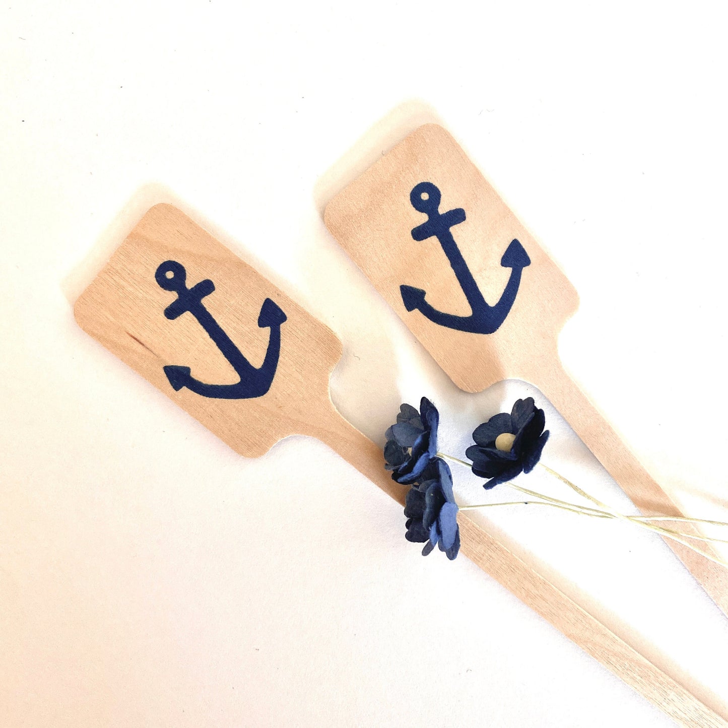 Wooden Drink Stirrers- Wood Coffee Stir Sticks - Cupcake Picks - Baby Designs - FREE U. S. SHIPPING