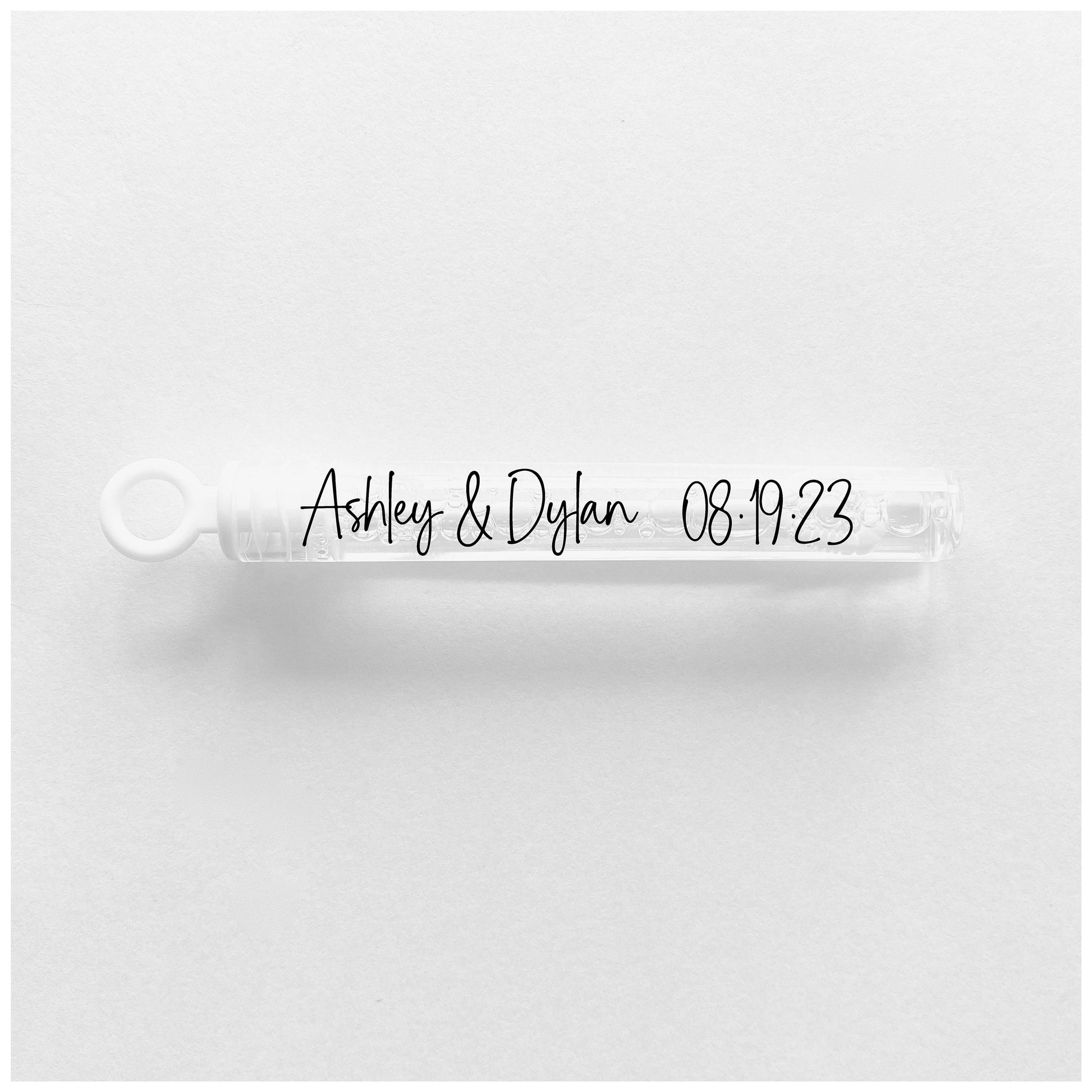 Bubble Wands with Printed Labels - Wedding - Birthday - Party - So Much Fun! - Wands with Printed Labels